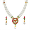 3 string colourful pearl set - JPOCT-088 - Click here to View more details about this Product